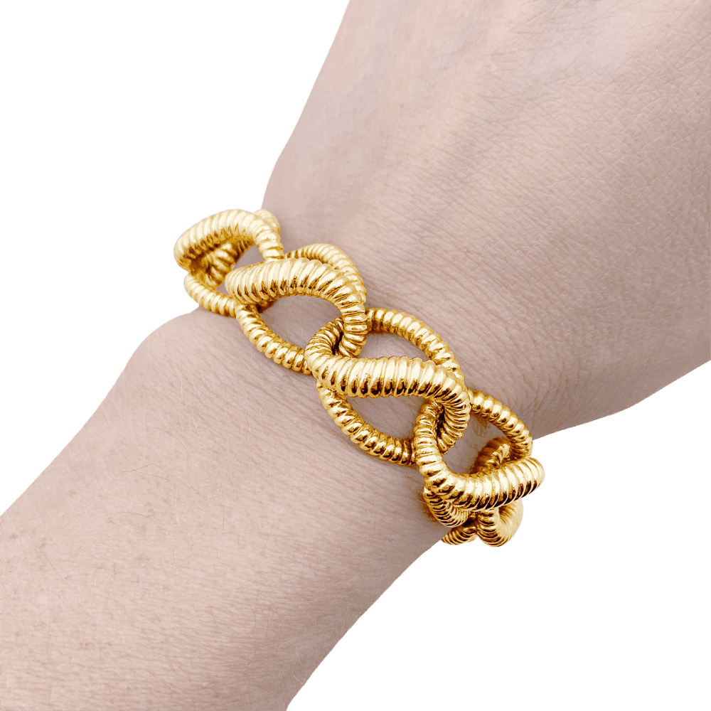Bracelet Maille MELLERIO en or jaune - Castafiore