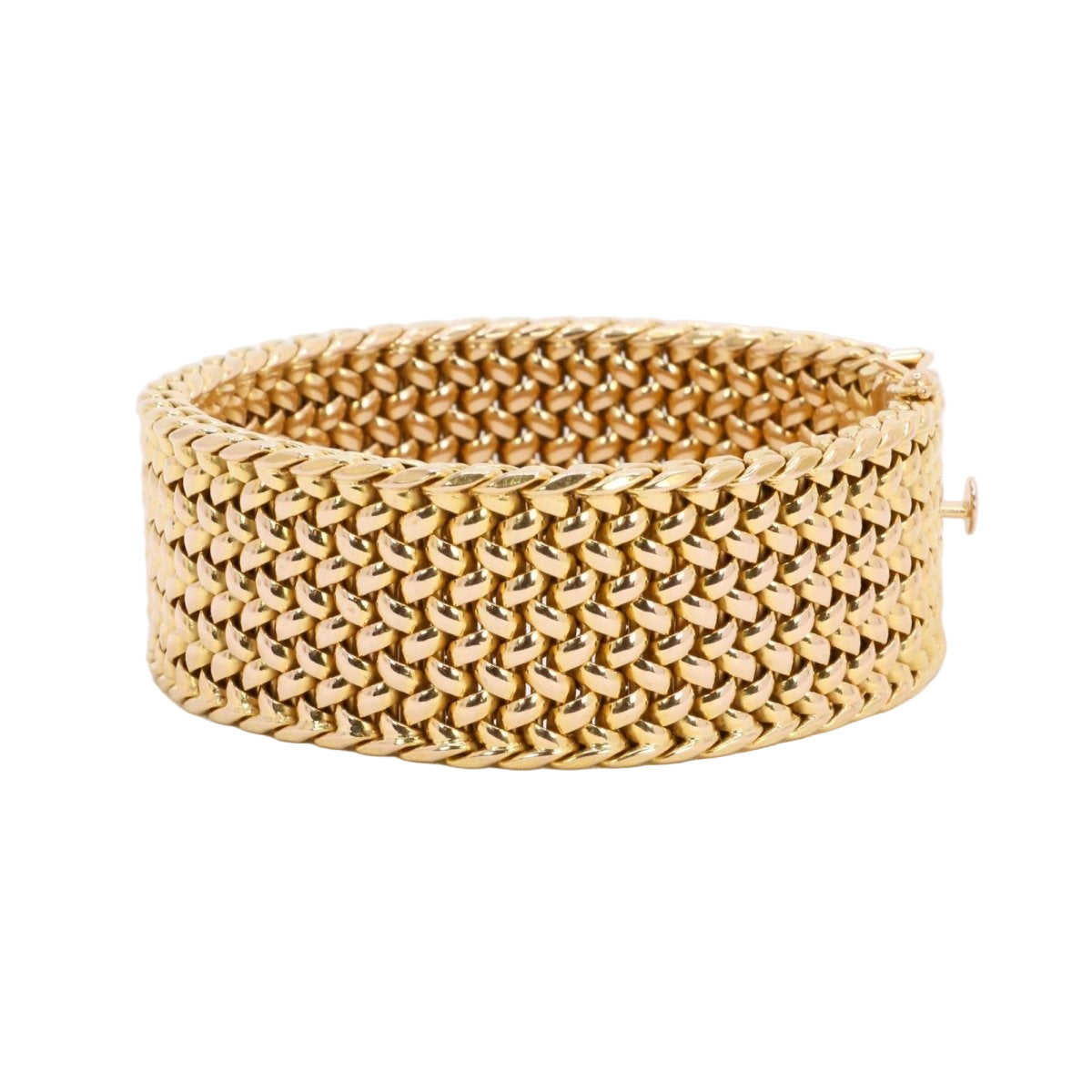 Bracelet Maille Milanaise en or jaune - Castafiore