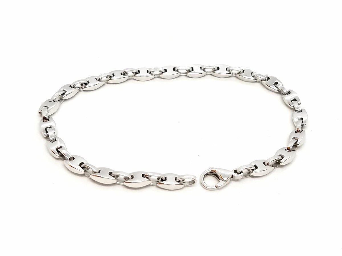 Bracelet Maille Or blanc - Castafiore