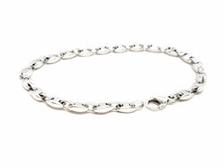 Bracelet Maille Or blanc - Castafiore