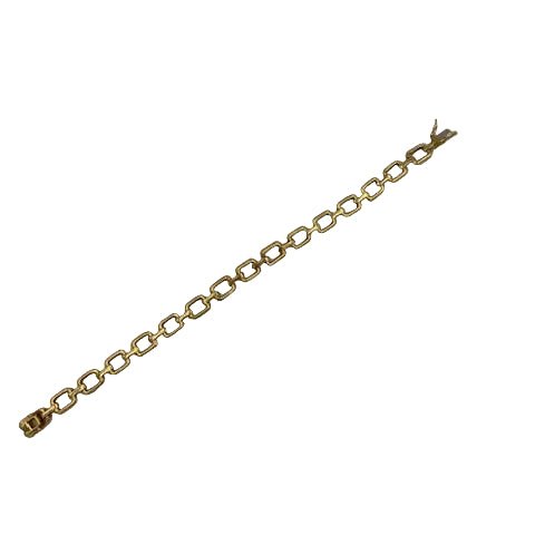 Bracelet Maille PADANI en or jaune et diamants - Castafiore