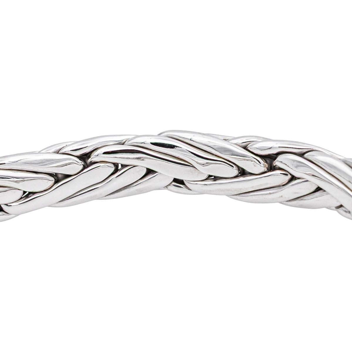 Bracelet Maille palmier Or blanc - Castafiore