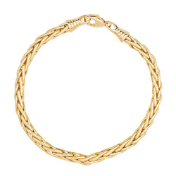 Bracelet Maille palmier Or jaune - Castafiore