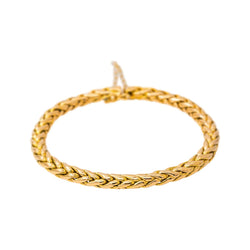 Bracelet Maille palmier Or jaune - Castafiore
