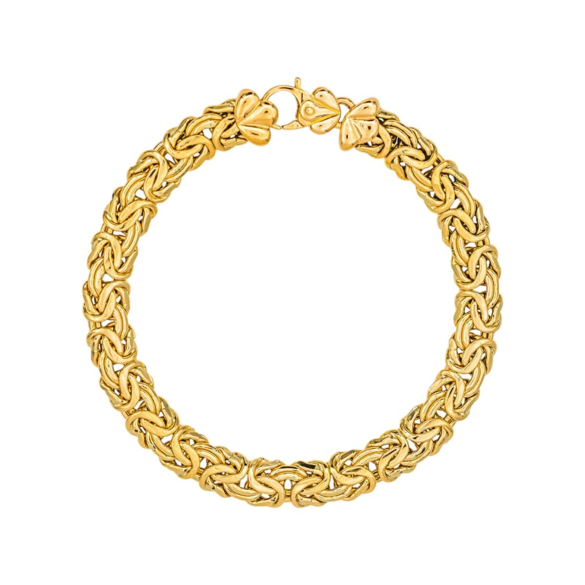 Bracelet Peruvian mesh Yellow gold
