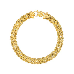Bracelet Peruvian mesh Yellow gold
