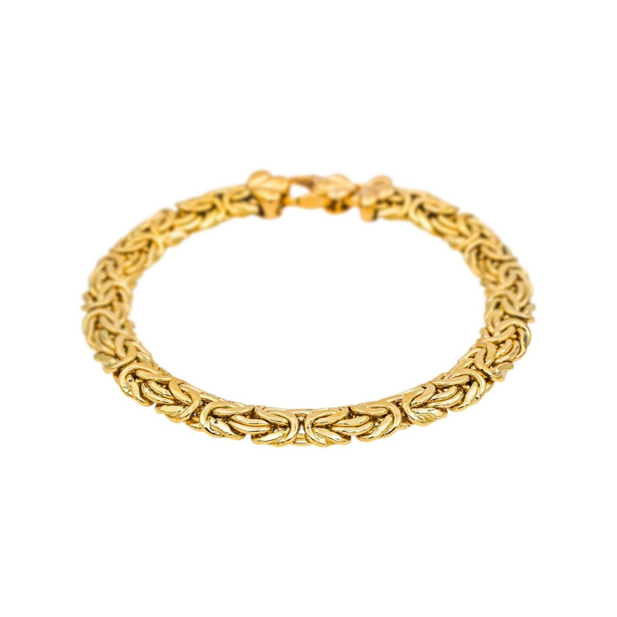 Bracelet Peruvian mesh Yellow gold