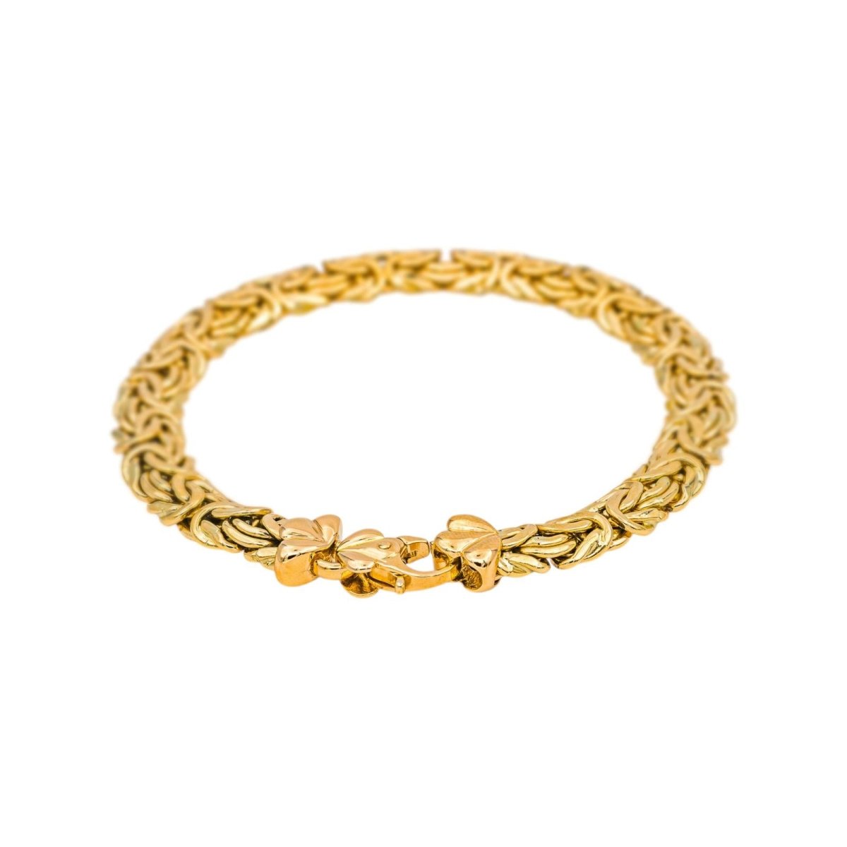 Bracelet Peruvian mesh Yellow gold