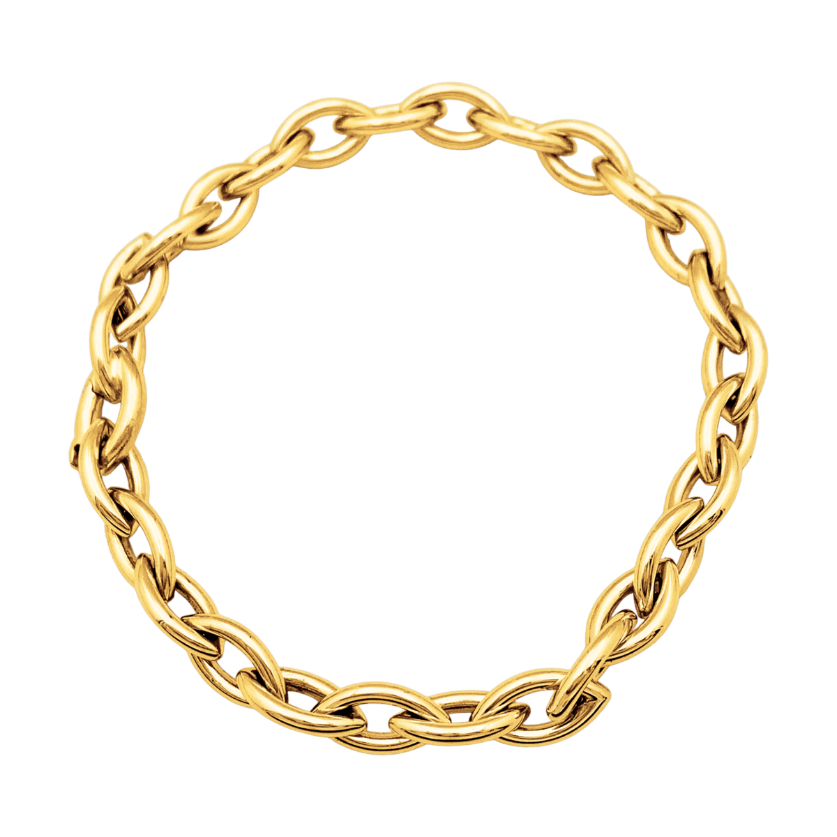 Bracelet Maille POIRAY en or jaune - Castafiore
