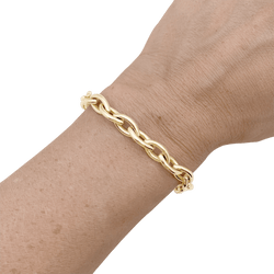 Bracelet Maille POIRAY en or jaune - Castafiore