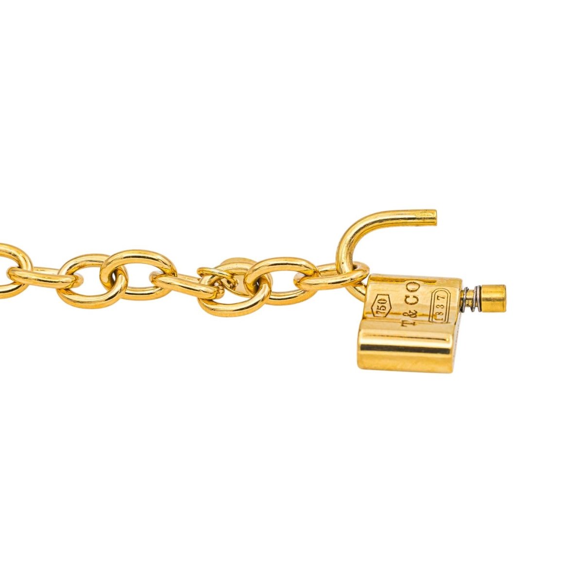Bracelet Maille TIFFANY & CO "1837" en or jaune - Castafiore