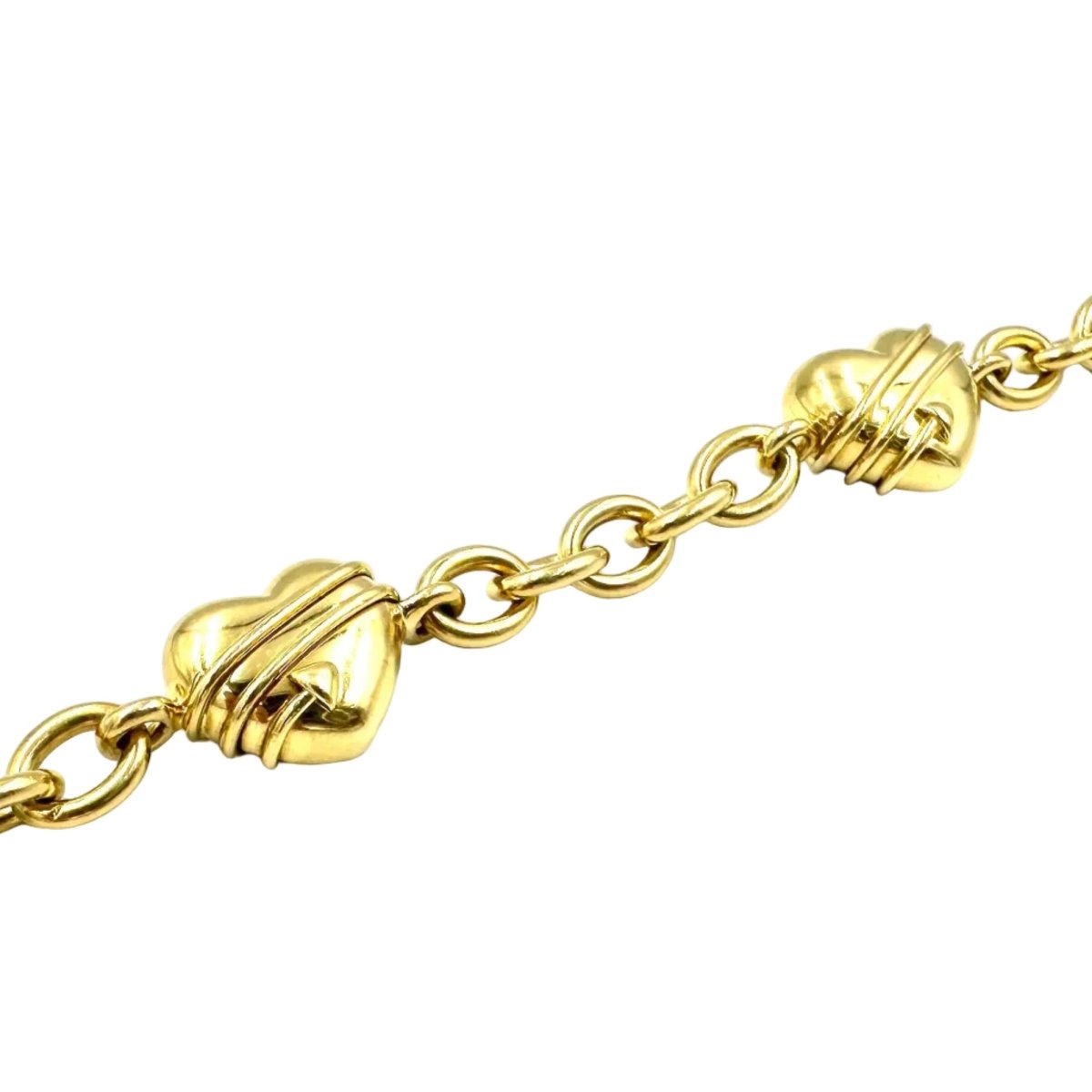 Bracelet Maille TIFFANY & CO. "Cupid Arrow" en or jaune - Castafiore
