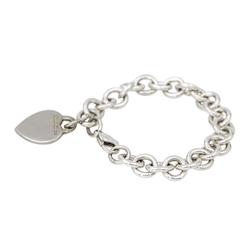 Bracelet Maille TIFFANY & CO "Please Return" en argent - Castafiore