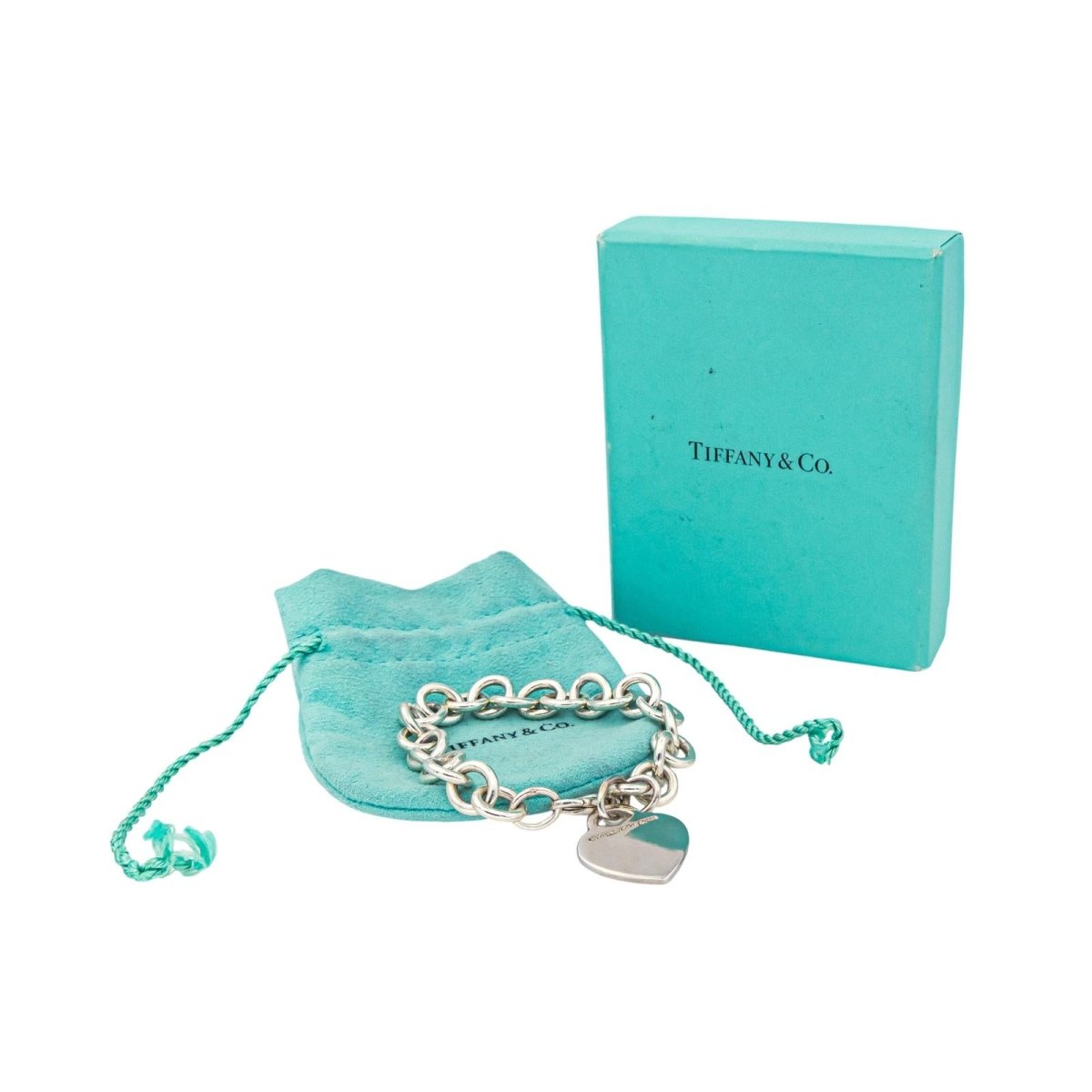 Bracelet Maille TIFFANY & CO "Please Return" en argent - Castafiore