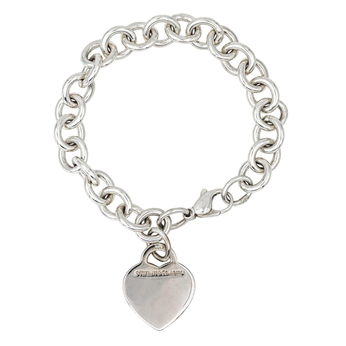 Bracelet Maille TIFFANY & CO "Please Return" en argent - Castafiore