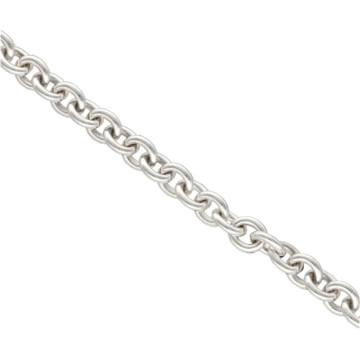 Bracelet Tiffany & Co Return to Tiffany Heart - Silver - Toggle Clasp - Size Small