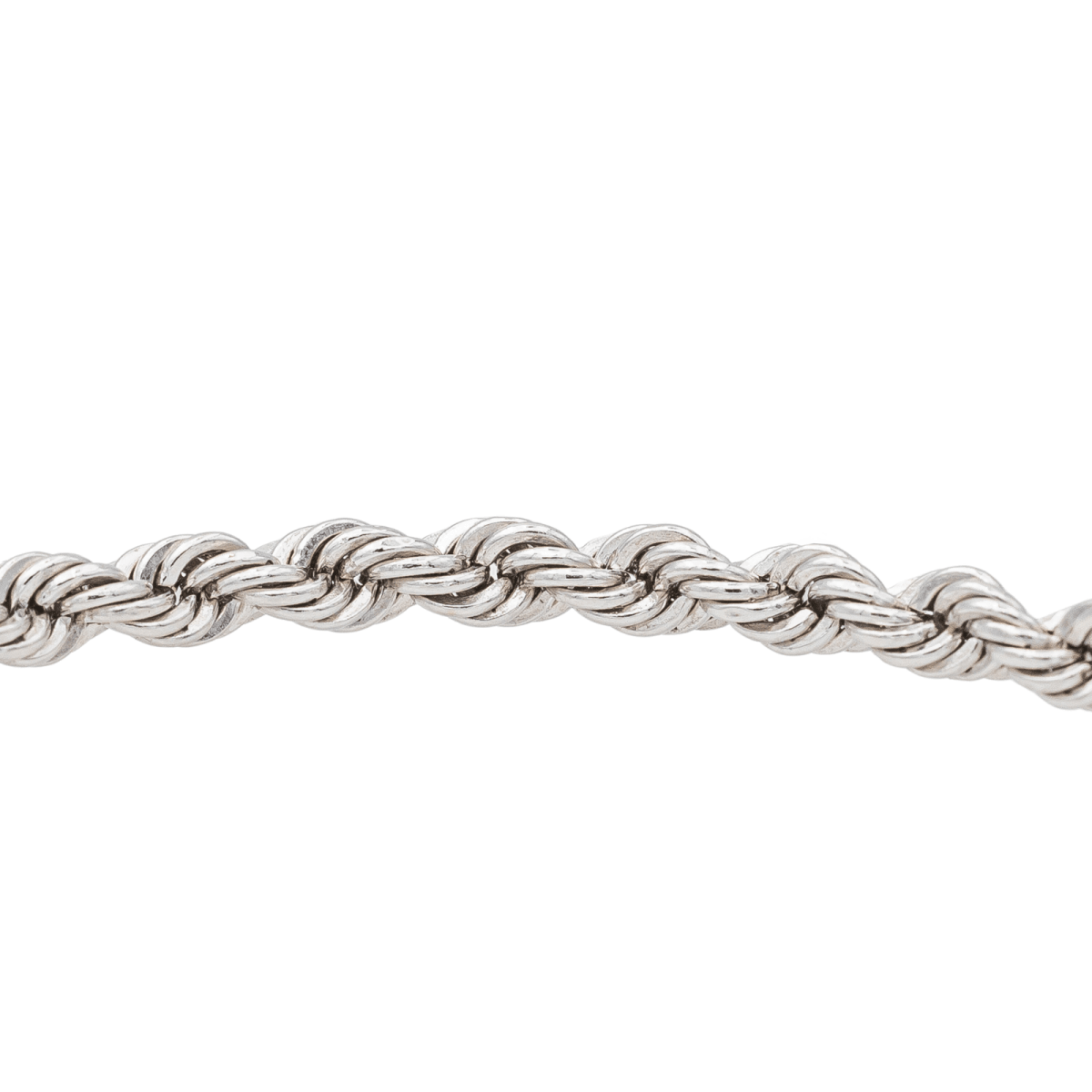 Bracelet Maille torsadée Or blanc - Castafiore