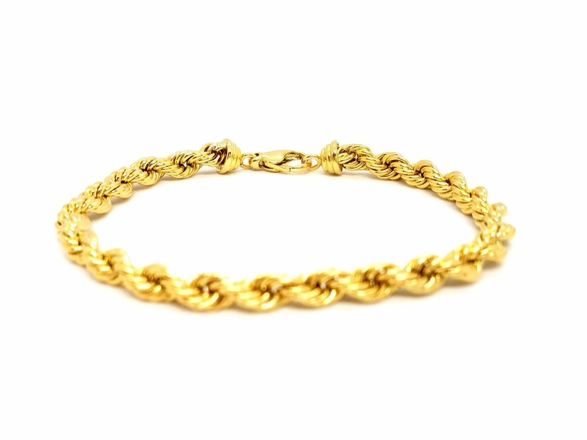 Bracelet Maille torsadée Or jaune - Castafiore