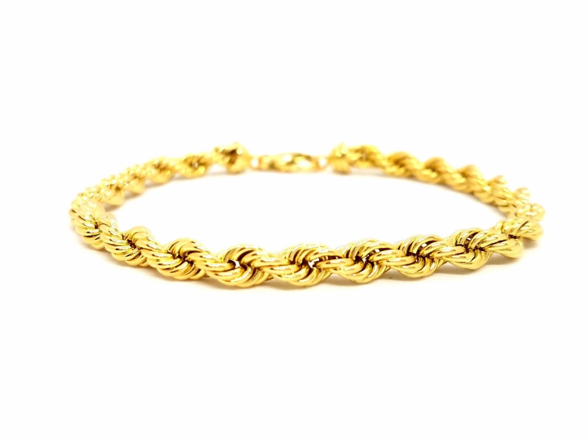 Bracelet Maille torsadée Or jaune - Castafiore