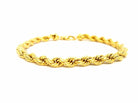 Bracelet Maille torsadée Or jaune - Castafiore