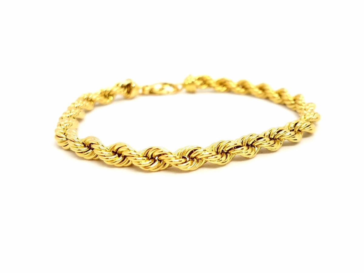 Bracelet Maille torsadée Or jaune - Castafiore