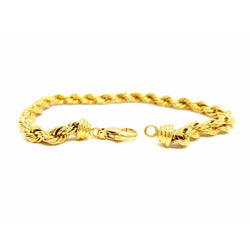 Bracelet Maille torsadée Or jaune - Castafiore