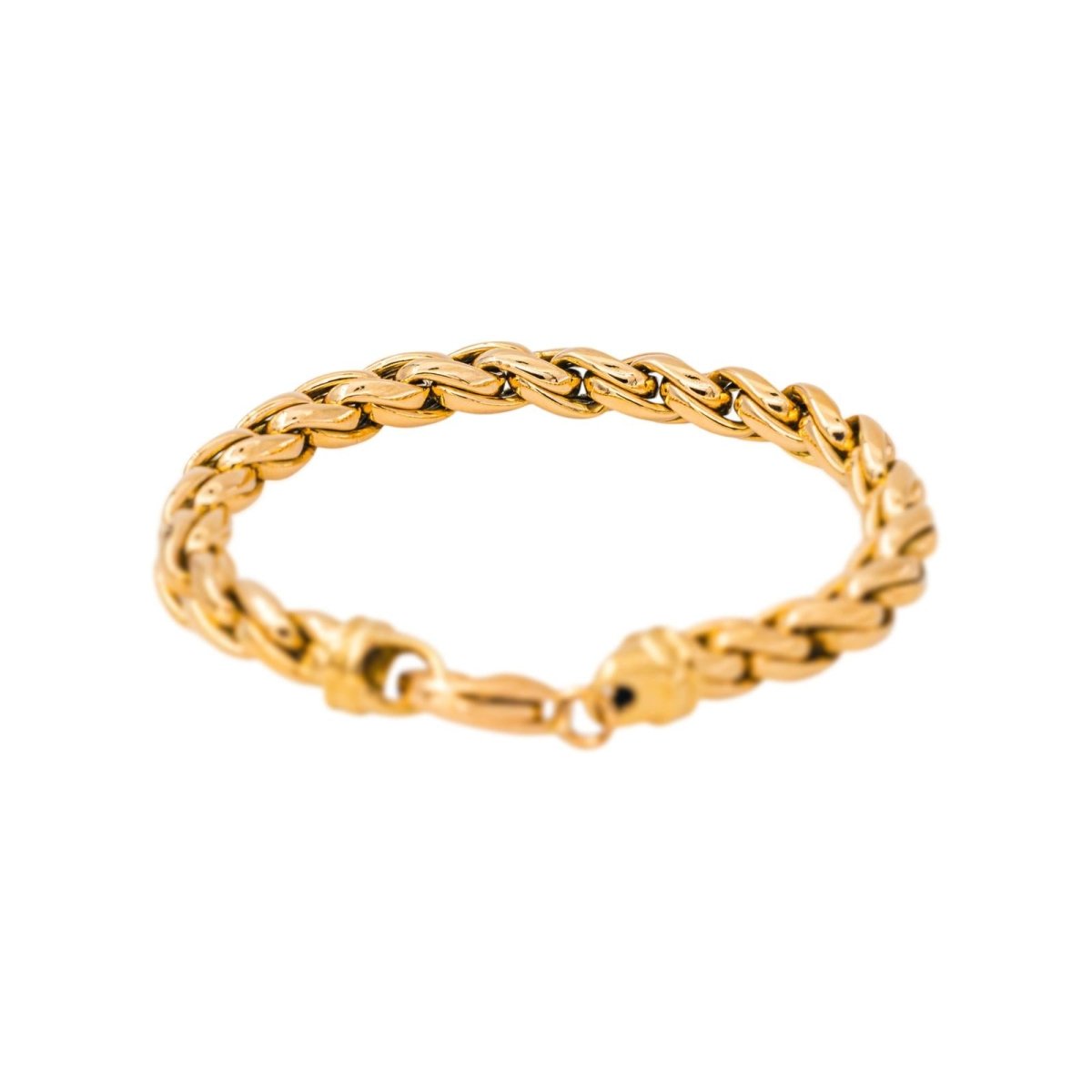 Bracelet Maille tressée Or jaune - Castafiore