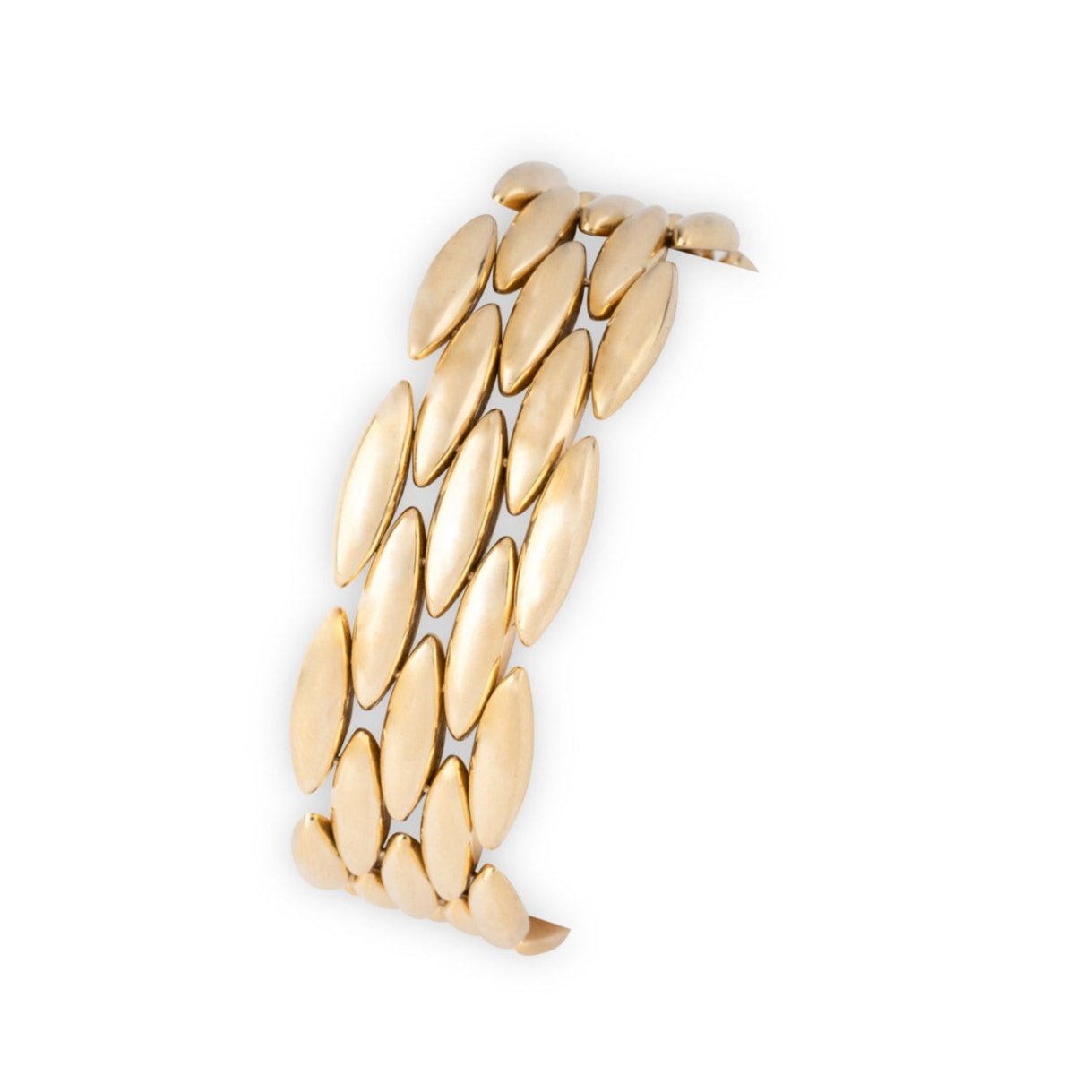 Bracelet Maillon CARTIER en or jaune - Castafiore