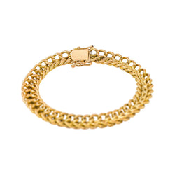 Bracelet Maillon Demi Lune Or rose - Castafiore