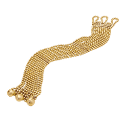 Bracelet Manchette CARTIER "Draperie" en or jaune - Castafiore