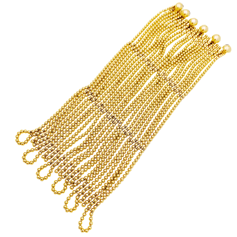 Bracelet Manchette CARTIER "Draperie" en or jaune - Castafiore