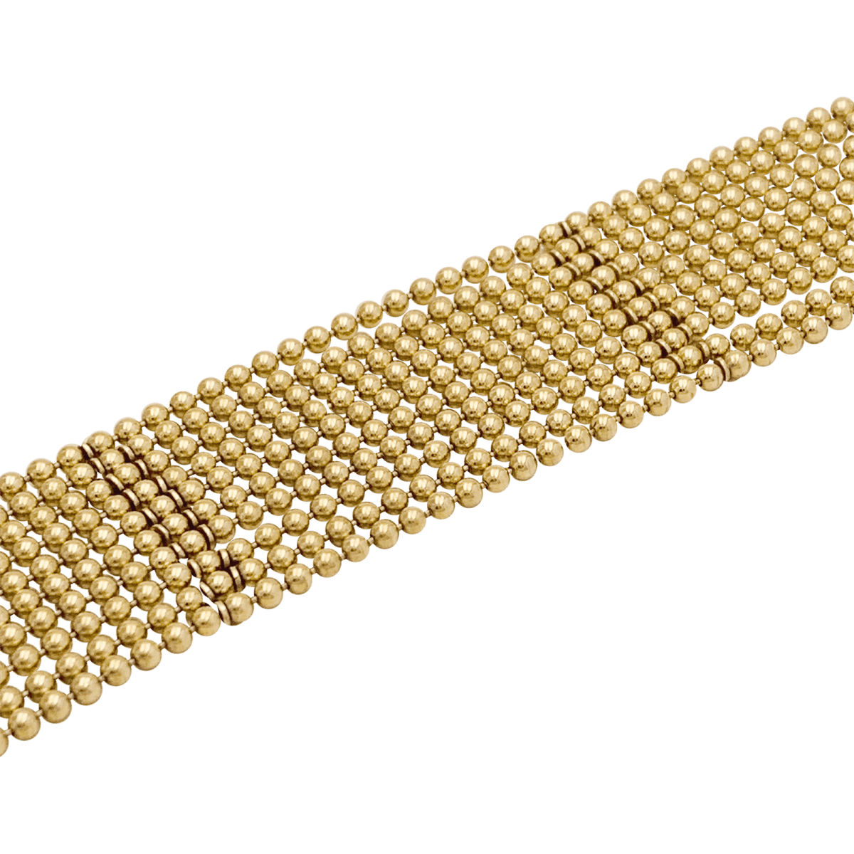 Bracelet Manchette CARTIER "Draperie" en or jaune - Castafiore