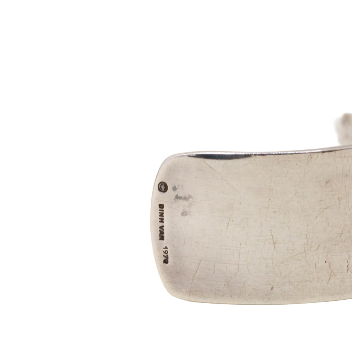 Bracelet Manchette DINH VAN en argent - Castafiore