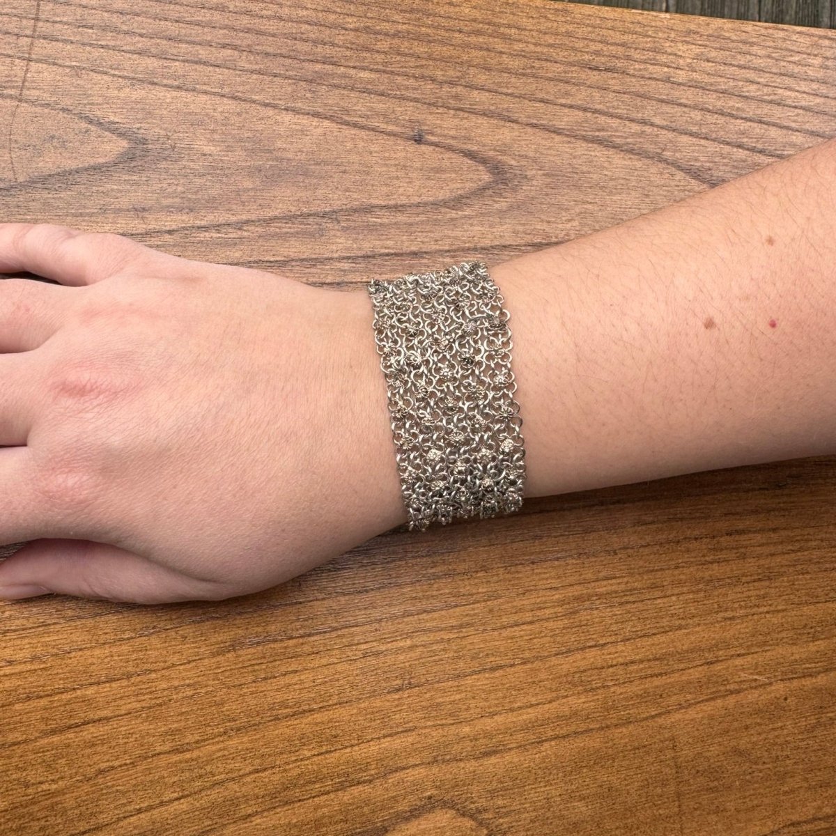 Bracelet Manchette en argent - Castafiore