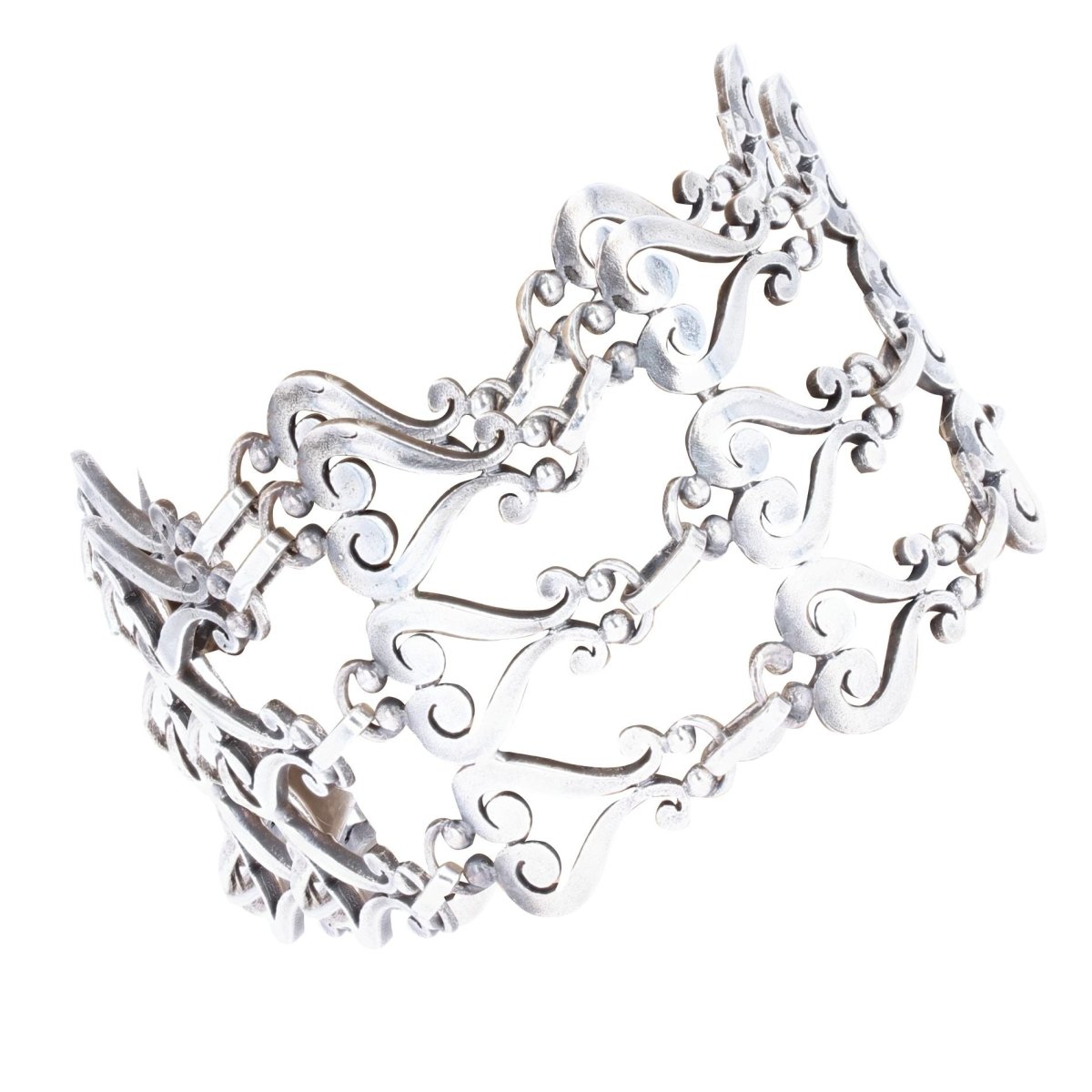 Bracelet manchette en argent - Castafiore
