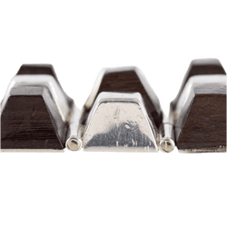 Bracelet Manchette en argent et bois - Castafiore