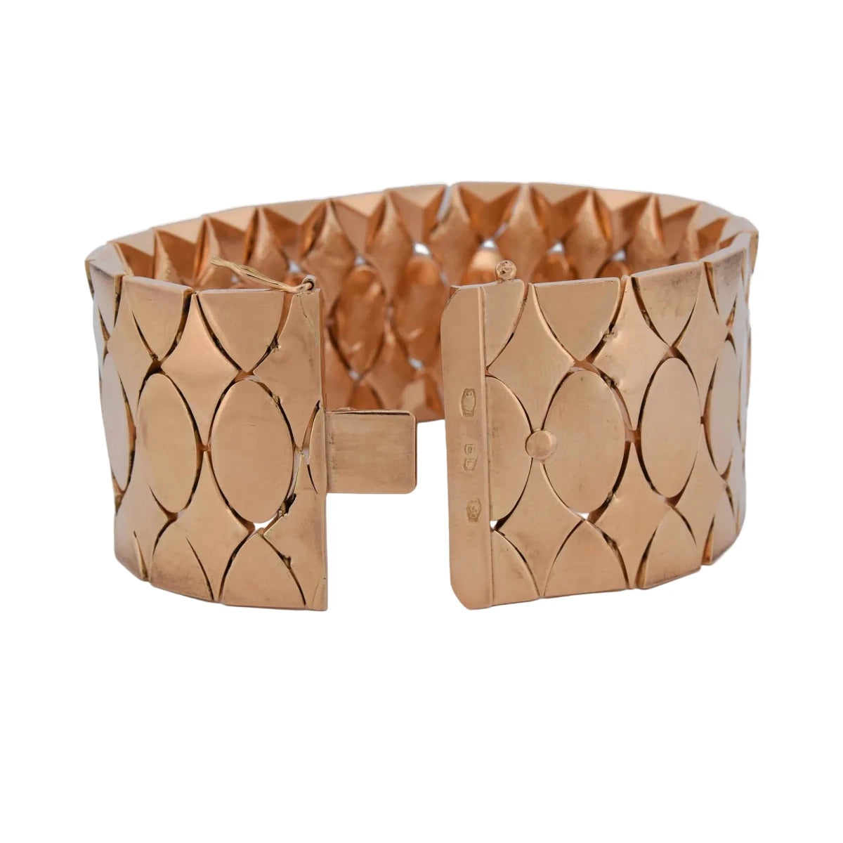 Bracelet Manchette en or jaune - Castafiore