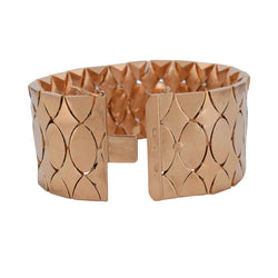 Bracelet Manchette en or jaune - Castafiore