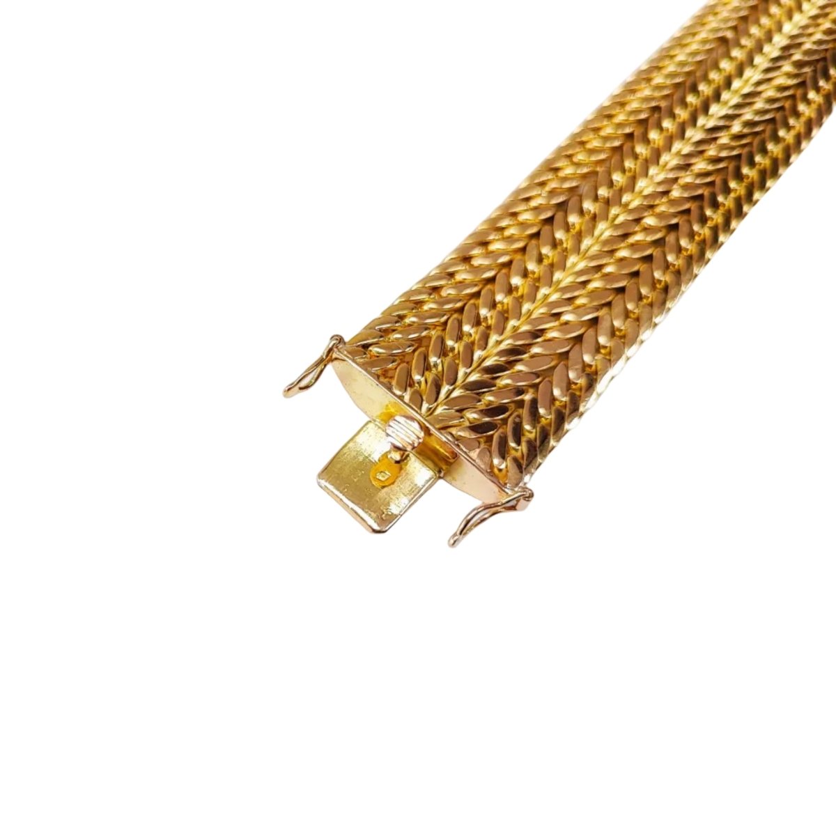 Bracelet Manchette en or jaune - Castafiore