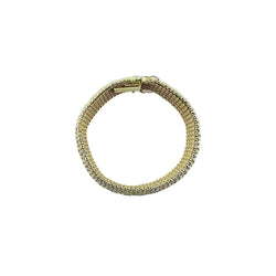 Bracelet Manchette en or jaune - Castafiore