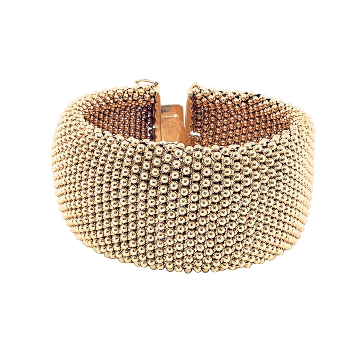 Bracelet Cuff in yellow gold
