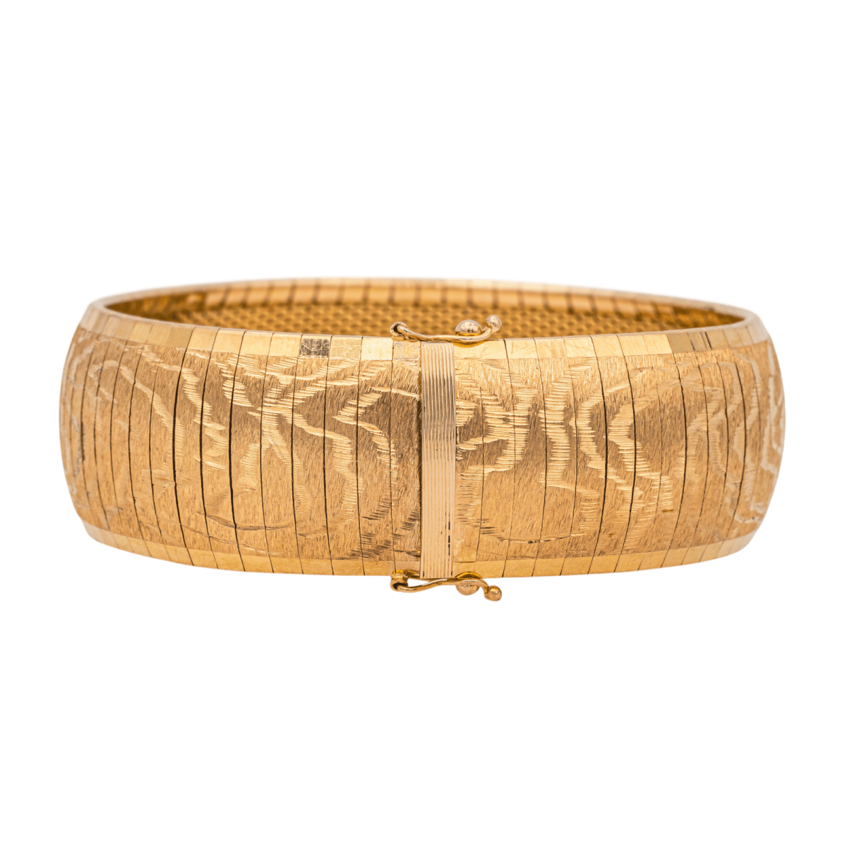 Bracelet Manchette en or jaune - Castafiore