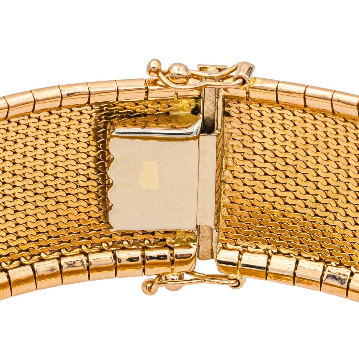 Bracelet Manchette en or jaune - Castafiore