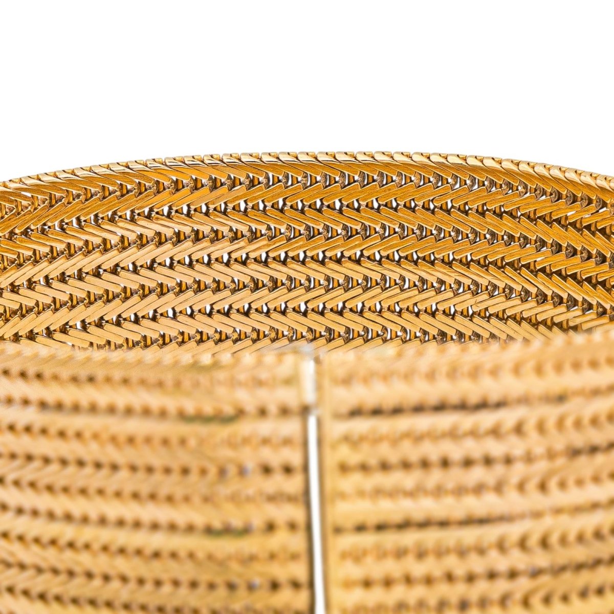 Bracelet Manchette en or jaune - Castafiore