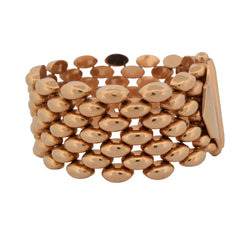 Bracelet Manchette en or jaune - Castafiore