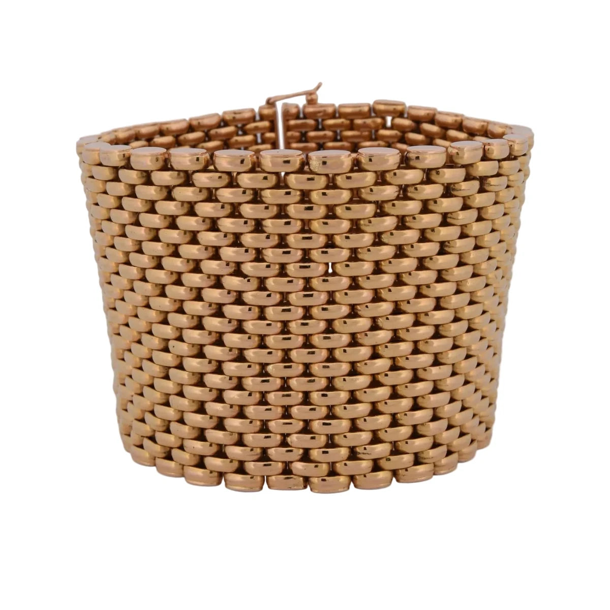 Bracelet Manchette en or jaune - Castafiore