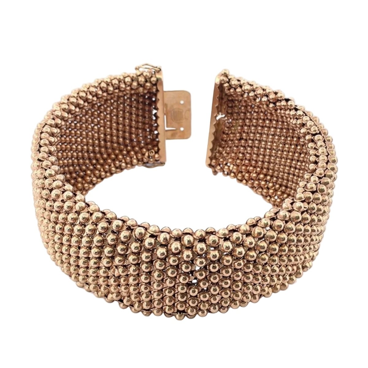 Bracelet Cuff in yellow gold