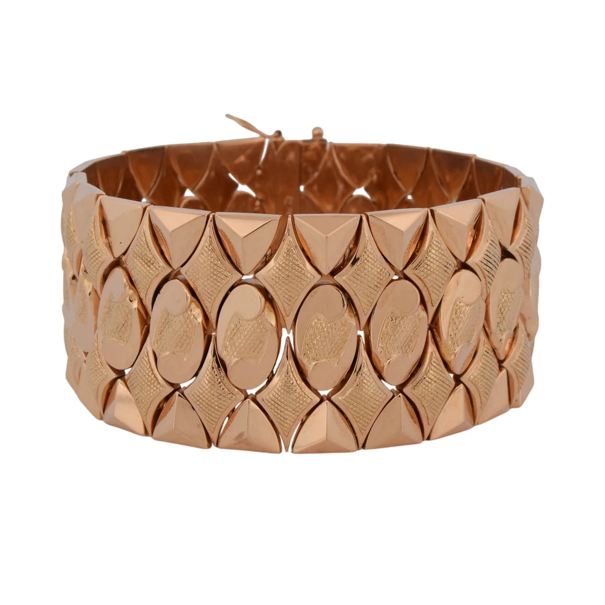 Bracelet Manchette en or jaune - Castafiore