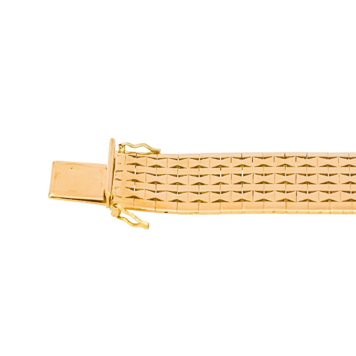 Bracelet Manchette en or jaune - Castafiore