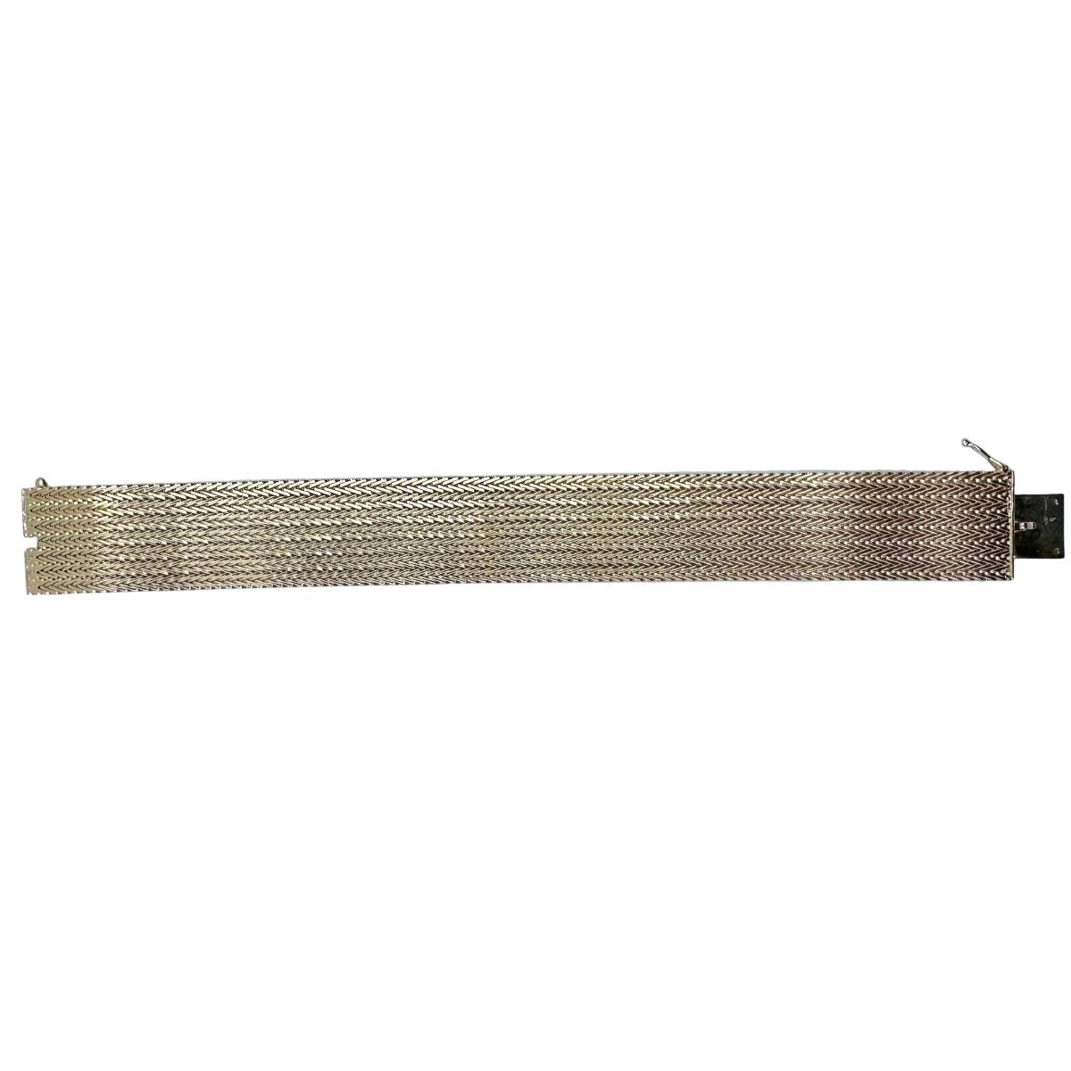 Bracelet Manchette en or jaune - Castafiore